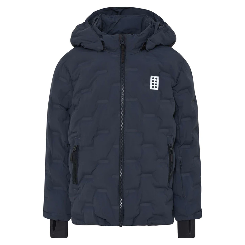 Kabooki Unisex Kid's Lwjipe Jacket, Dark Grey, 110