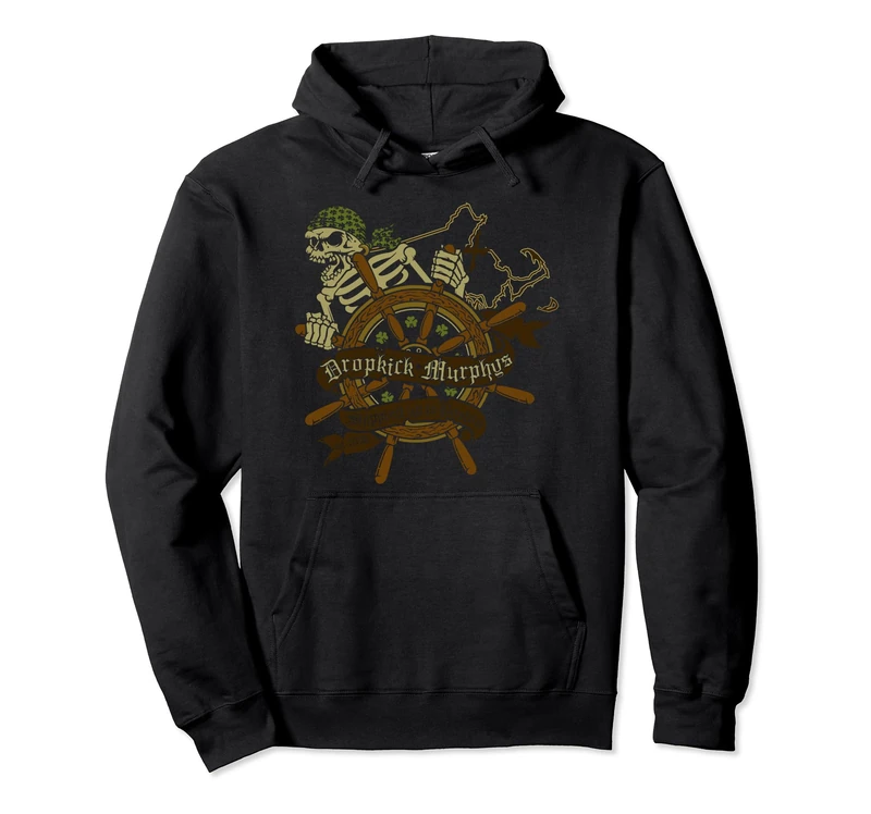 Dropkick Murphys - Official Merch - Shipping Up To Boston Pullover Hoodie