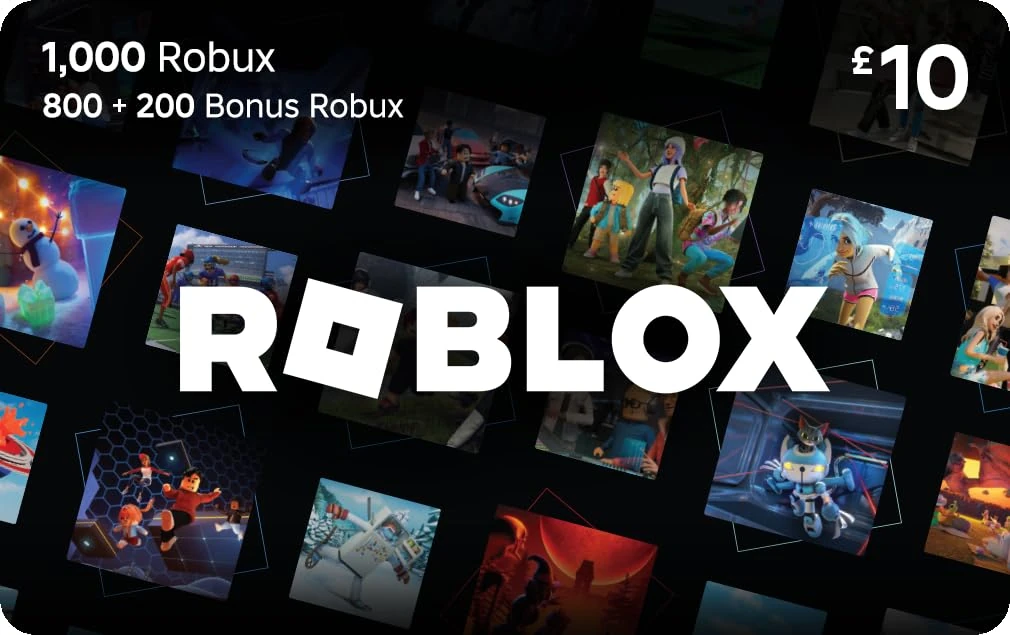 Roblox Gift Card - 1,000 Robux [Includes Exclusive Virtual Item] [Online Game Code]