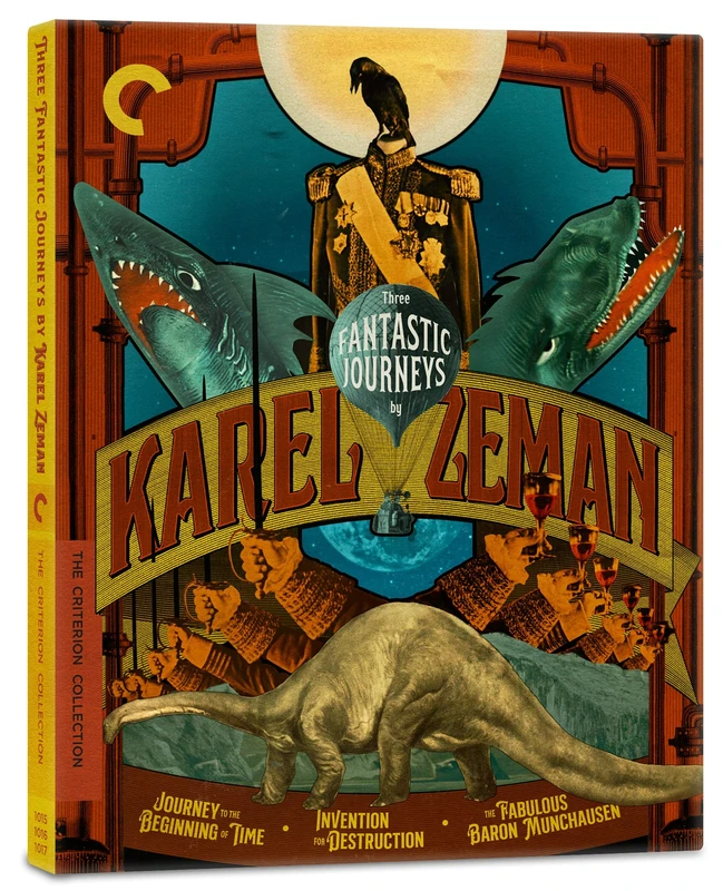 Three Fantastic Journeys by Karel Zeman (Criterion Collection) [Blu-ray]