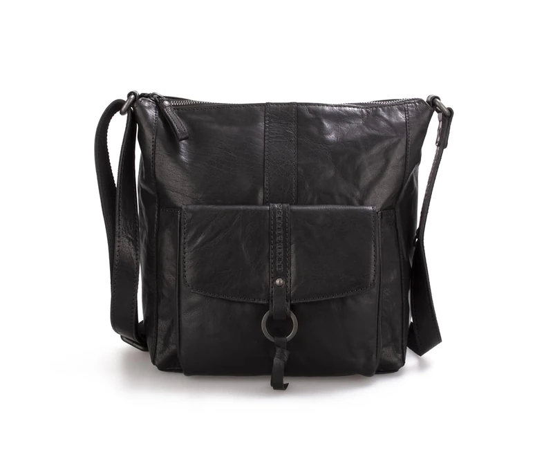 Spikes & Sparrow Sierra Black Leather Crossover
