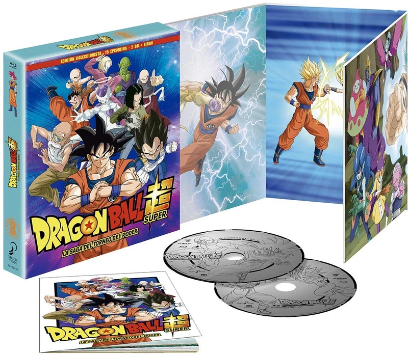 Dragon Ball Super Box 8 episodios 91 a 104 edición coleccionistas blu-ray