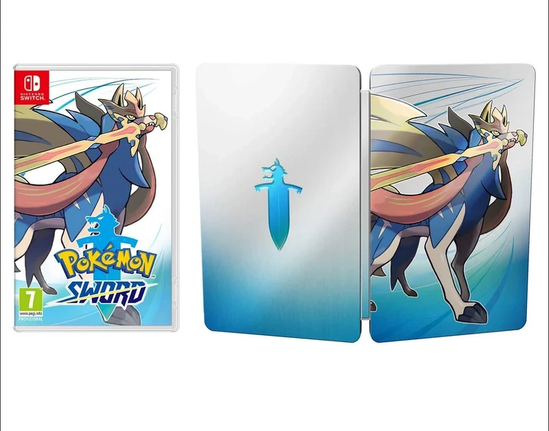 Pokemon Sword Steelbook (No Cartridge) - Collector's Edition
