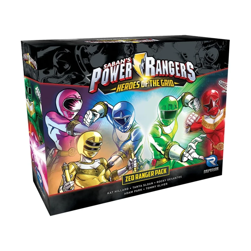 Renegade Game Studios Power Rangers: Heroes of the Grid Zeo Ranger Pack