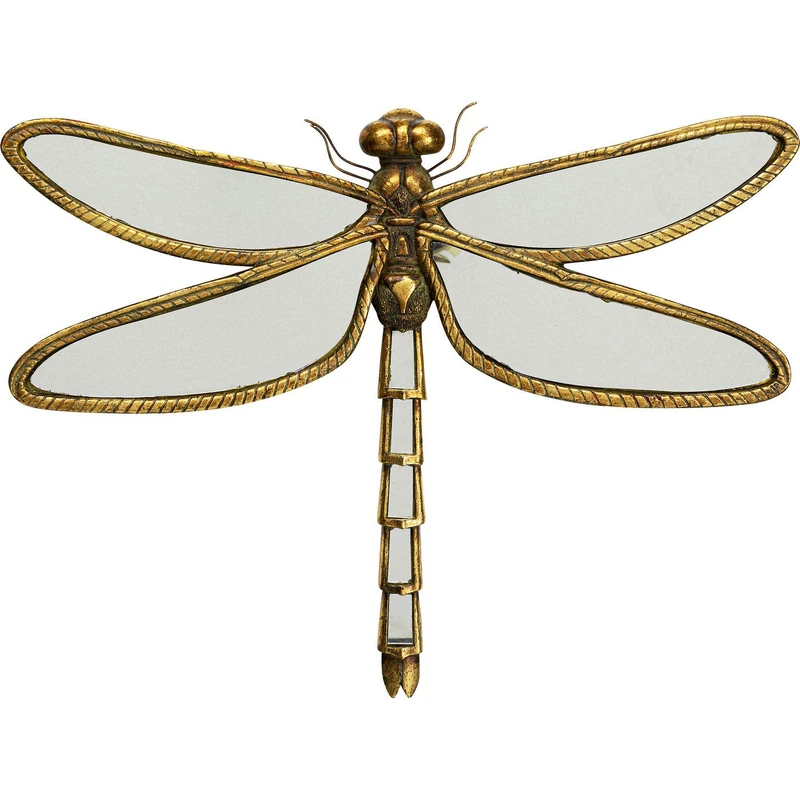 Kare Wall Decoration Dragonfly Mirror 45cm