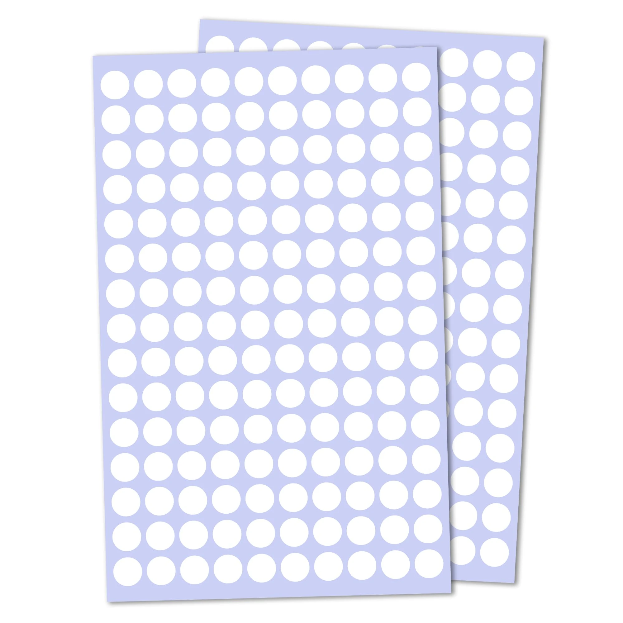 3,000 Pack, 10mm Round Dot Stickers Sticky Labels - White