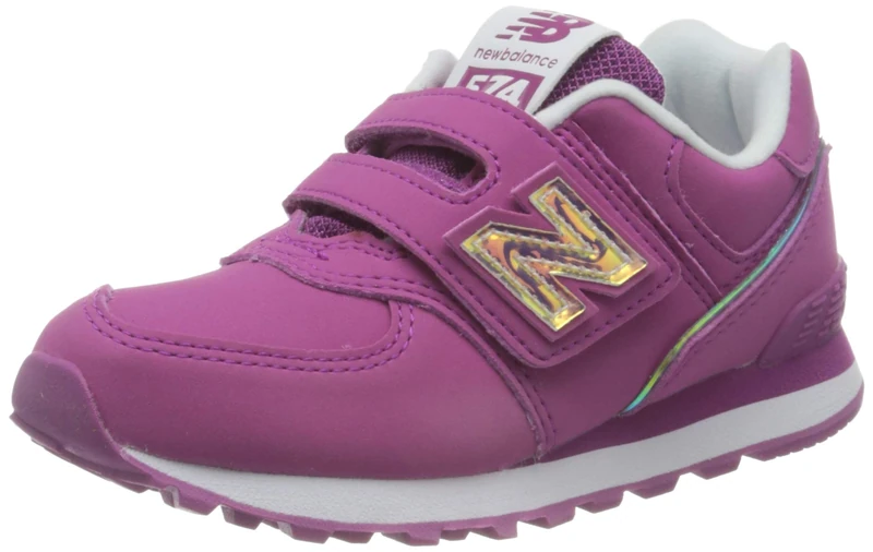 New Balance 574 PC574AND Medium Sneaker, White (Angora and), 10 UK Child