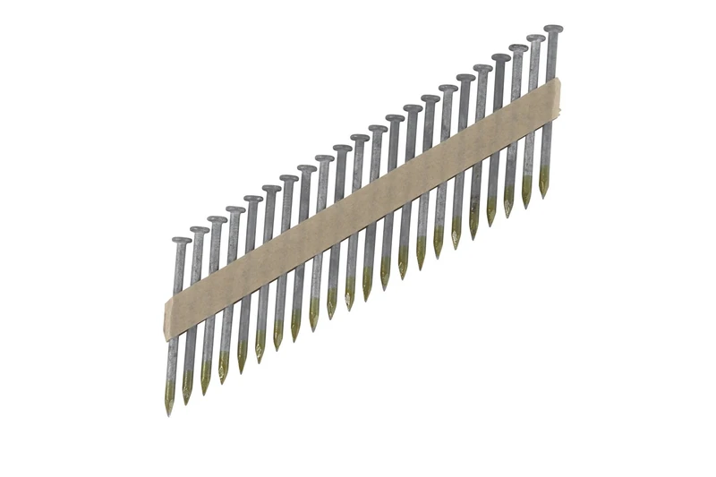 Metabo HPT Framing Nails, 1-1/2" x .148, Paper Tape, Strap Tite, Heat Treated, Hot Dipped Galvanized, 1000 Count (27134SHPT)