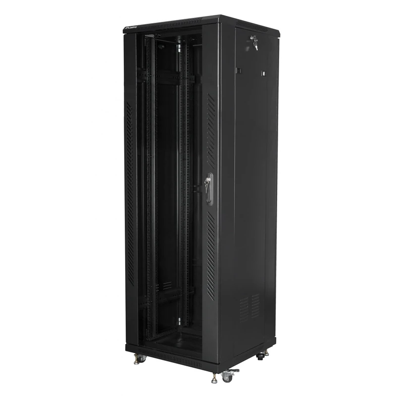 Lanberg 19" 37U 600X600 Floor Mount Black Server Rack Cabinet
