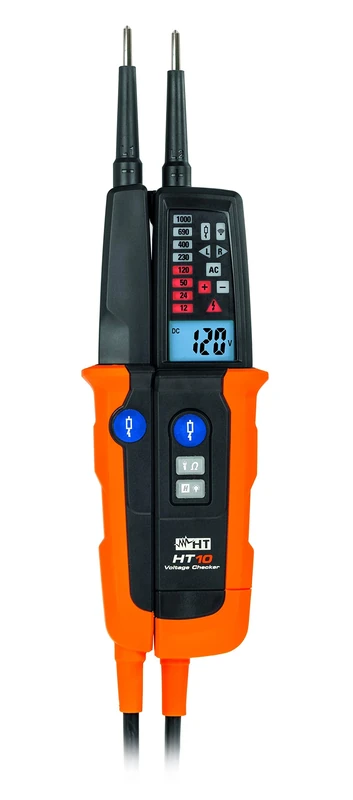 HT Instruments Voltage Tester (CAT IV) 2-Pin with Load Connection up to 1000 V AC/DC