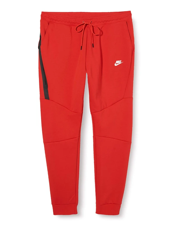 Nike M Nsw Tch Flc JGGR Sport Trousers - University Red/(White), XXX-Large