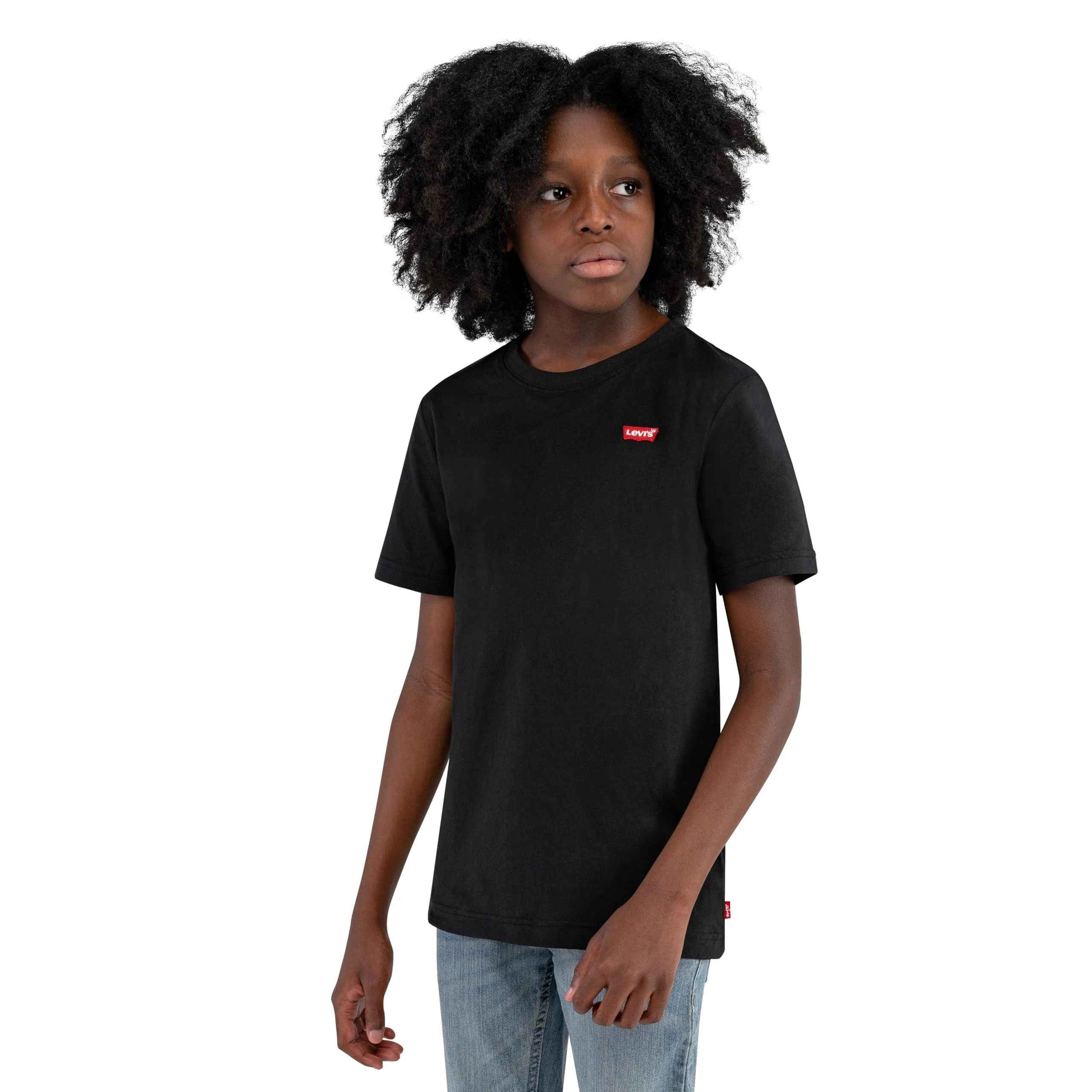 Levi's Kids Batwing Chest Hit Boys, Black, 16 Years