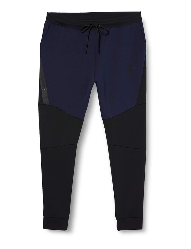 Nike M Nsw Tch Flc JGGR Sport Trousers - Black/Obsidian/(Black), 2XL-T