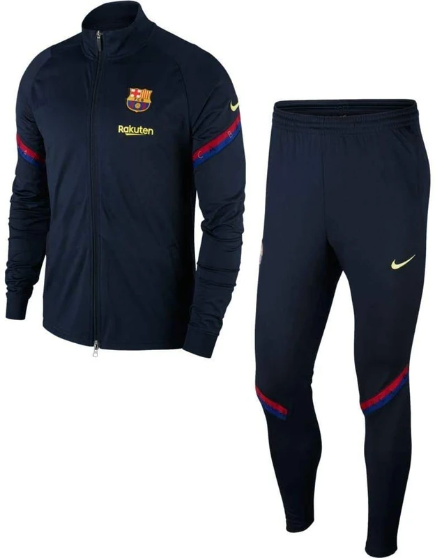 Nike FCB M NK DRY STRK TRK SUIT K Tracksuit - dark obsidian/dark obsidian/deep royal blue/(sonic yellow) (full spon-plyr), XL