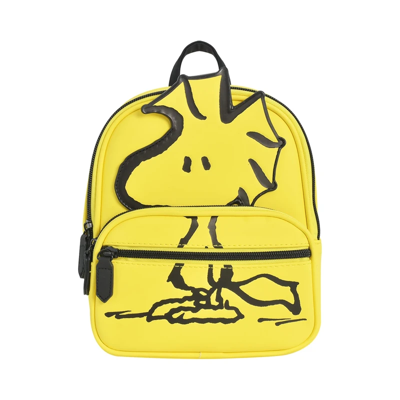 Concept One Peanuts Mini Backpack, Small Travel Bag for Men and Women, Woodstock, 9", Peanuts Mini Backpack, Small Travel Bag for Men and Women