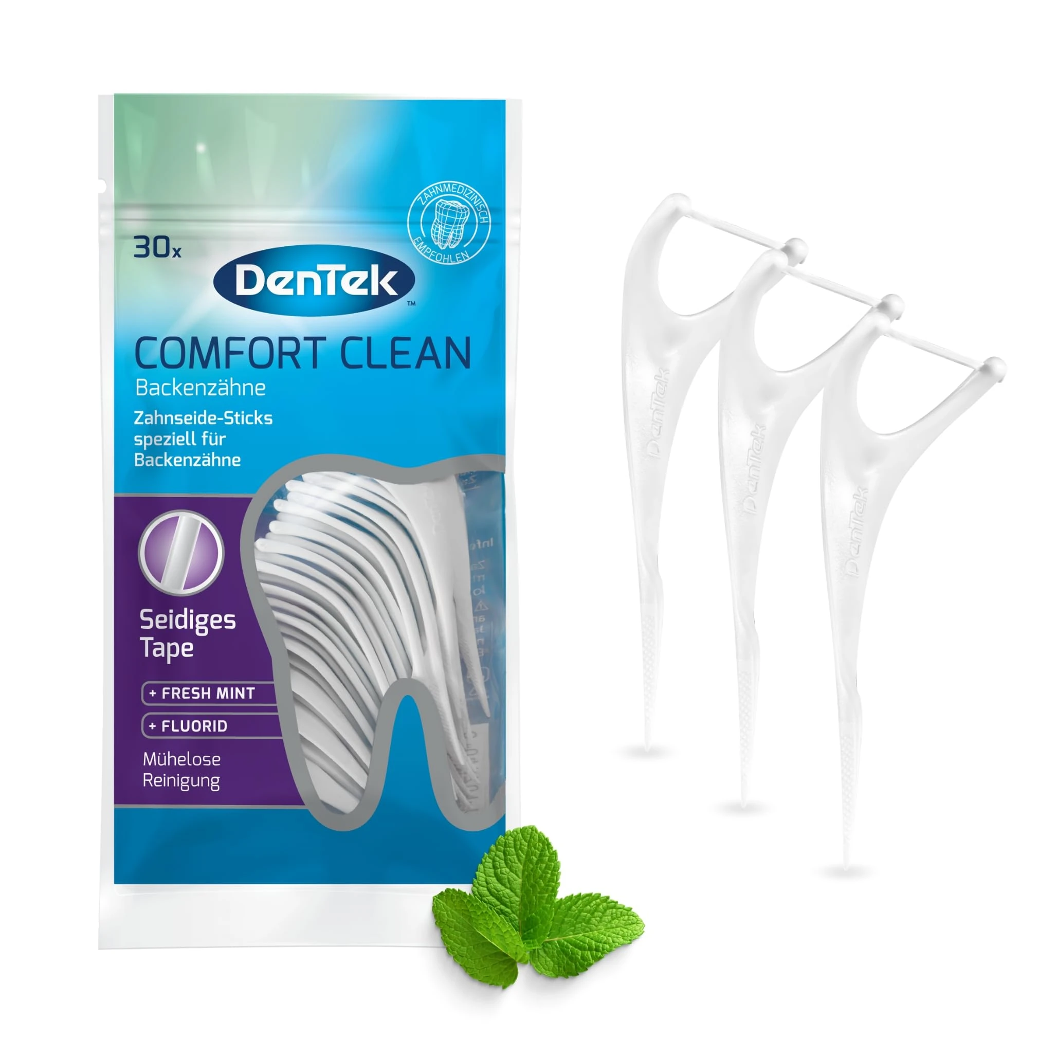 Dentek Confort Clean Floss picks – Deodorant Stick