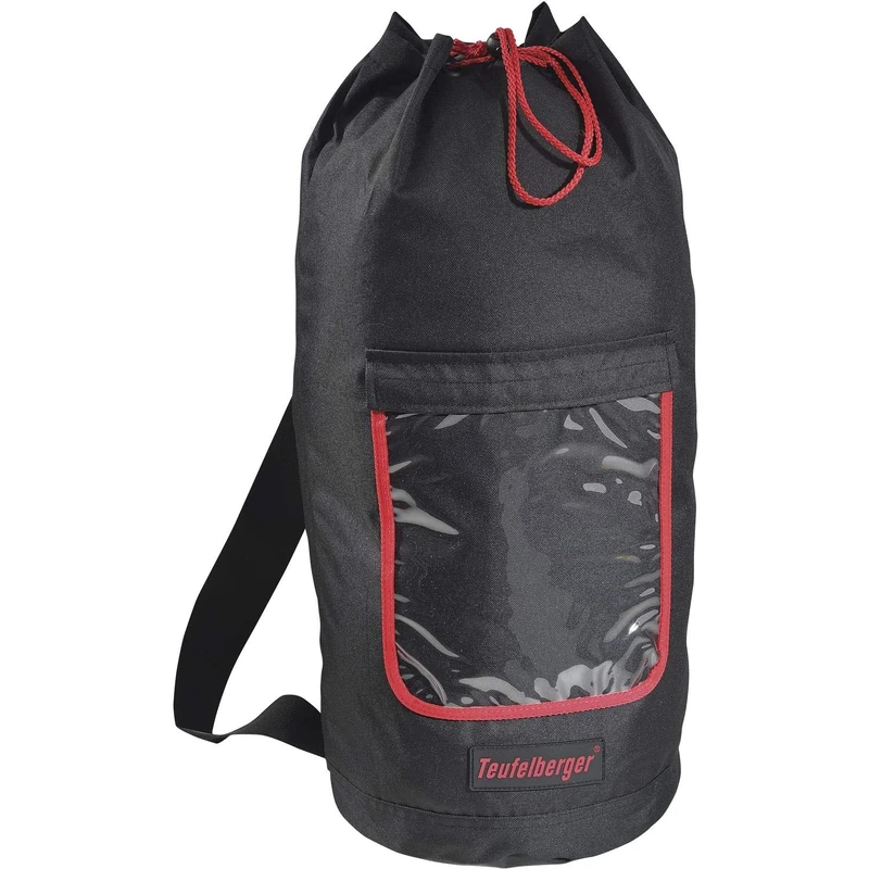 TEUFELBERGER Equipment Bag Black Polyester Volume 25 Litres