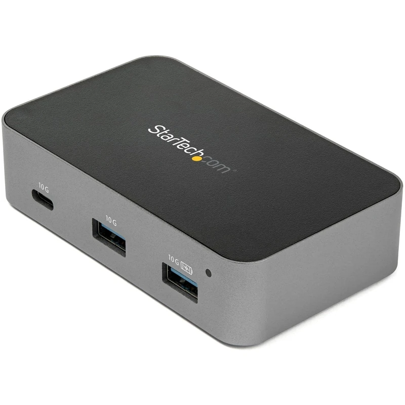 StarTech.com Hub USB-C à 3 ports - 10 Gbps - Avec 2 ports USB-A, 1 port USB-C, 1 port GbE - Câble hôte avec longueur de 1 m (HB31C2A1CGS)
