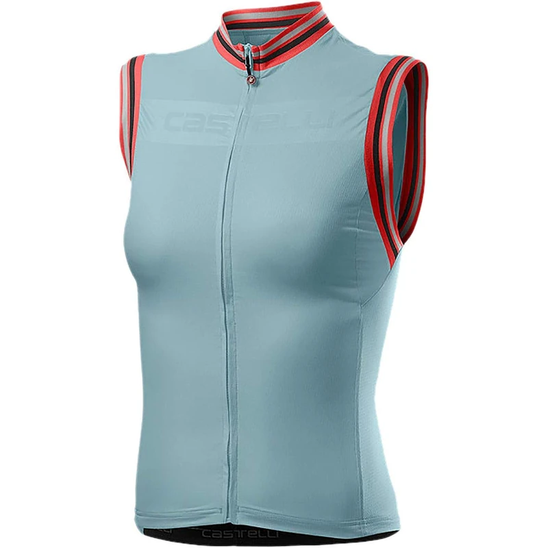 castelli Promise 3 Sleeveless Women's T-Shirt, womens, T-Shirt, 4520067, Winter Sky, S