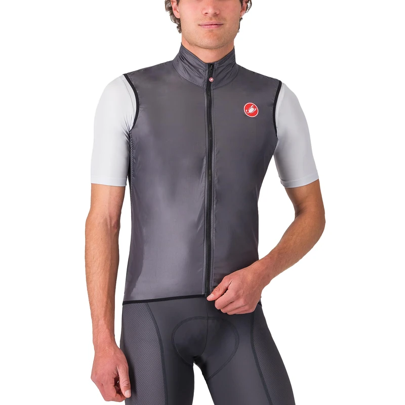 CASTELLI 4520057 ARIA VEST Men's Sports vest DARKGRAY L