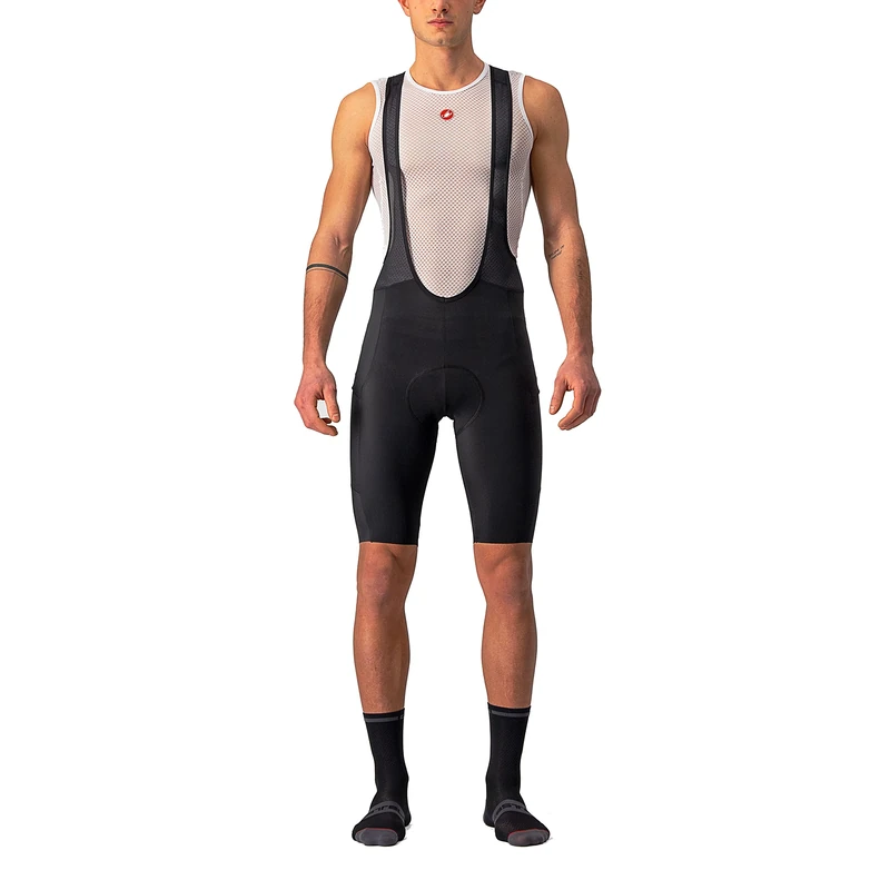 CASTELLI 4520005-010 Unlimited BIBSHORT Shorts Men's Black L - Image 1