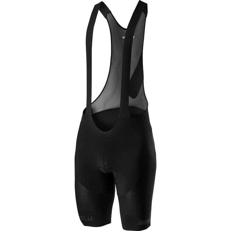 CASTELLI 4520004 SUPERLEGGERA BIBSHORT Men's Shorts Black White XXXL