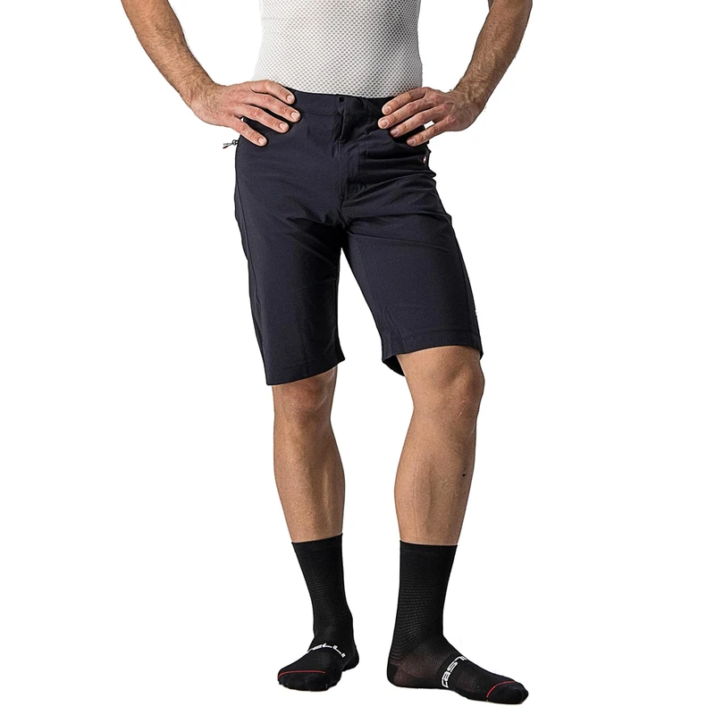 CASTELLI 4520027 UNLIMITED BAGGY SHORT Men's Shorts Black White S