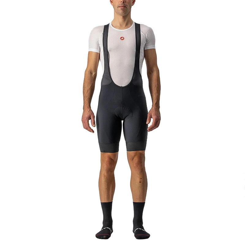CASTELLI 4520008 ENTRATA BIBSHORT Shorts Men's Black M
