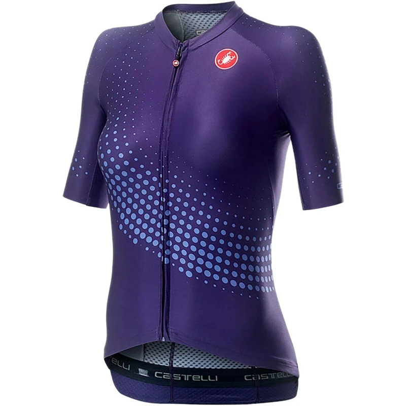 CASTELLI Aero Pro W Women's T-Shirt, Womens, T-Shirt, 4520064, Deep Purple, M