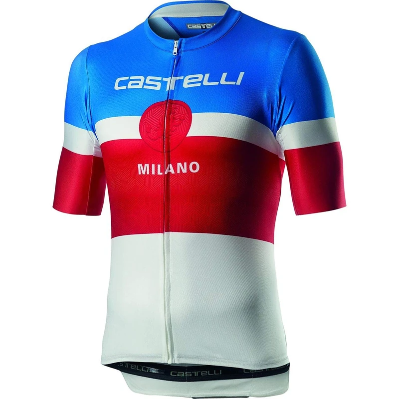 CASTELLI Milano Men's T-Shirt, Mens, tee Shirt, 4520021, White, XL