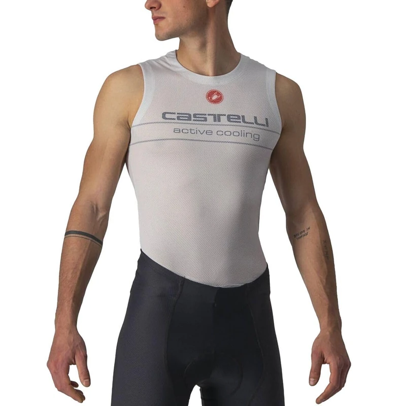 CASTELLI Men's Active Cooling Sleeveless T-Shirt - Image 1