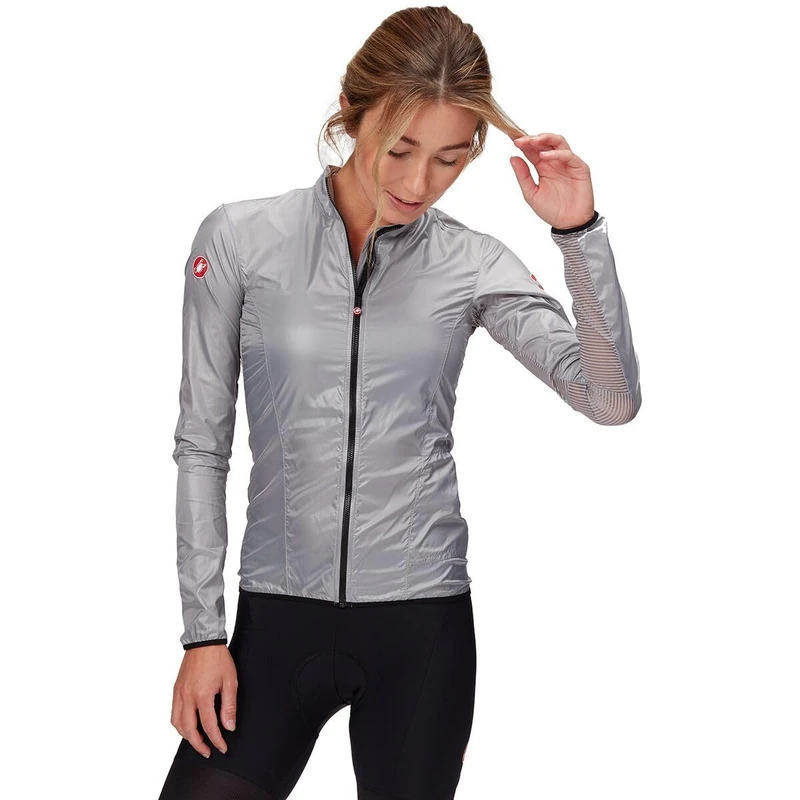 CASTELLI 4520089-870 ARIA SHELL W JACKET Women's Jacket Silver Gray S