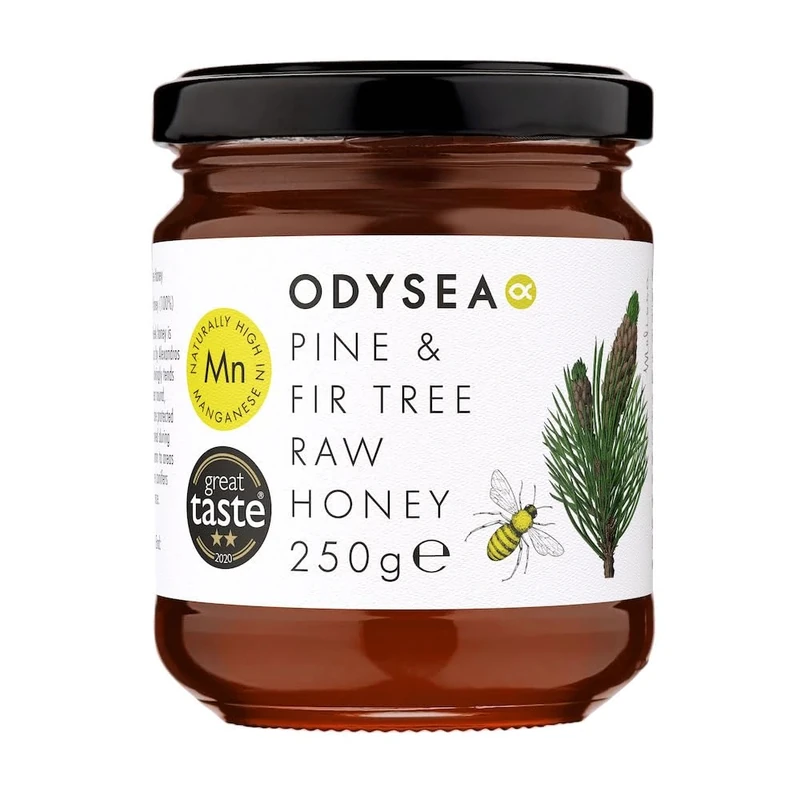 Odysea Pine and Fir Tree Raw Honey, 250g