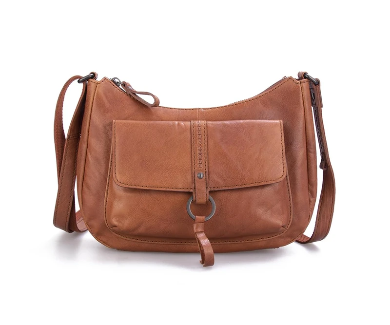 Spikes & Sparrow Leather Crossover Cheyenne, Brandy, western