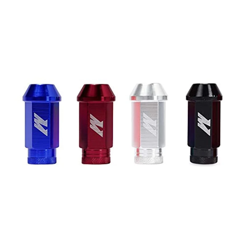 Mishimoto MMLG-1220-LOCKSL Aluminium Locking Lug Nuts, 1/2" x 20, Silver