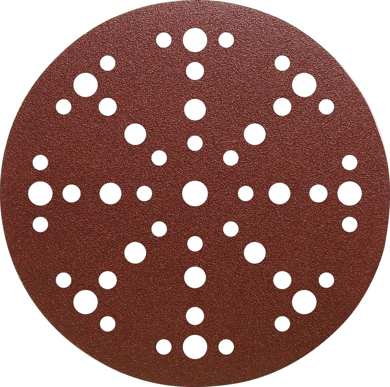 Klingspor 342421 PS 22 K Discs with Paper Backing, Velcro for Wood, Metal, Universal, Hole Shape GLS74, 180 Grit, 150 mm Diameter, Pack of 50