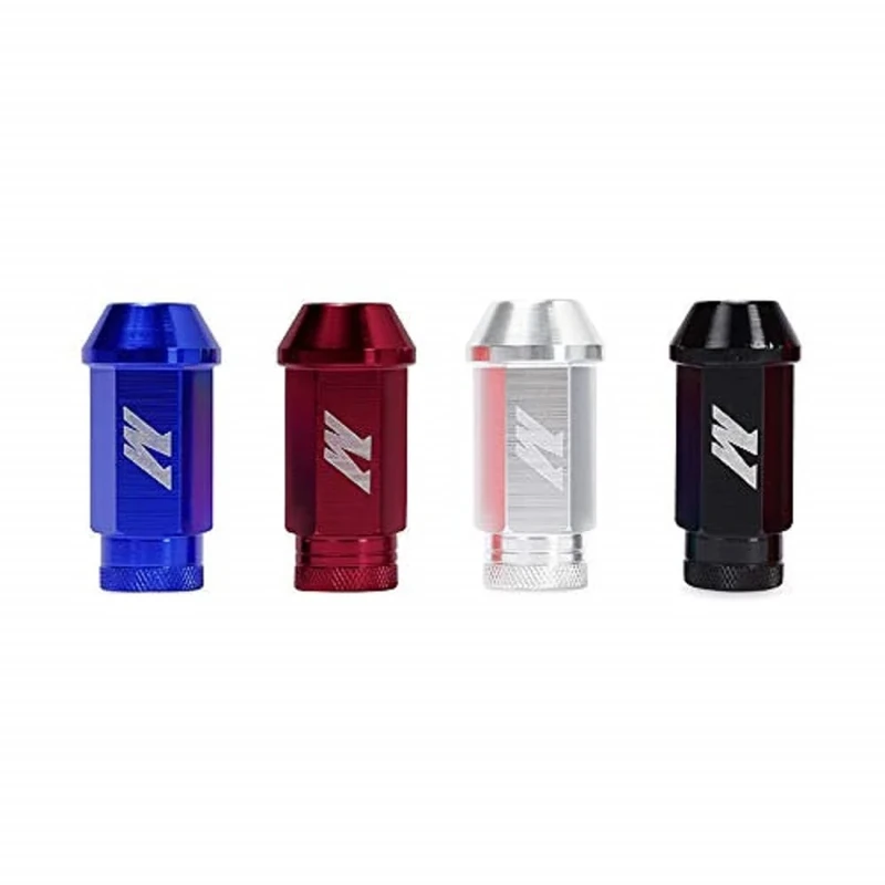 Mishimoto MMLG-1220-LOCKRD Aluminium Locking Lug Nuts, 1/2" x 20, Red