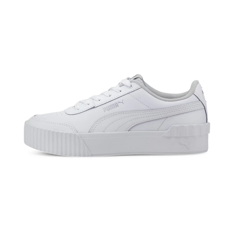 PUMA Women's Carina LIft TW Sneaker , Puma White-Puma White, 4.5 UK