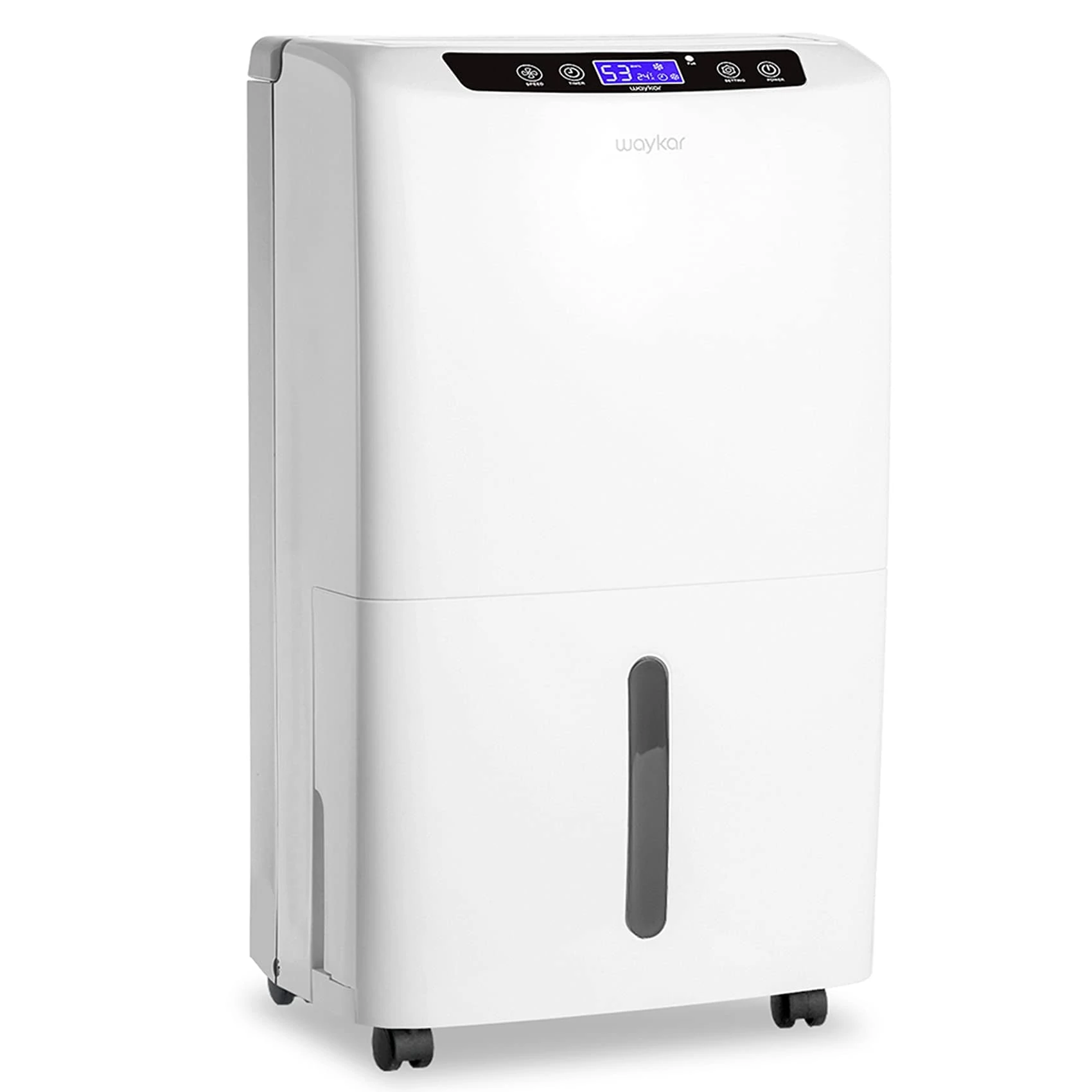 ZEERKEER Waykar 40 Pint Dehumidifier for Home and Basements in Spaces up to 2000 Sq Ft,Auto or Manual Drain