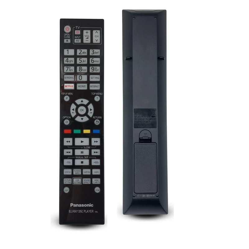 Panasonic N2QAYA000172 Genuine Remote Control for Blu-ray Players