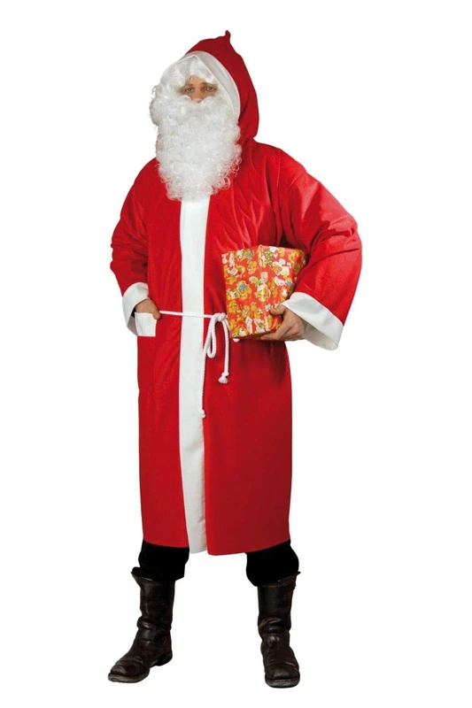 Festartikel-Müller 410.227.03 Santa Claus Coat with Hood and Belt Cord - Image 1