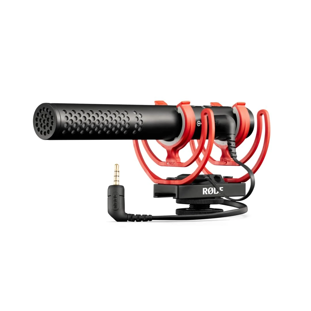 RØDE VideoMic NTG Premium On-Camera Shotgun Microphone with USB Recording, High Pass Filter, High-frequency Boost, Pad, Safety Channel