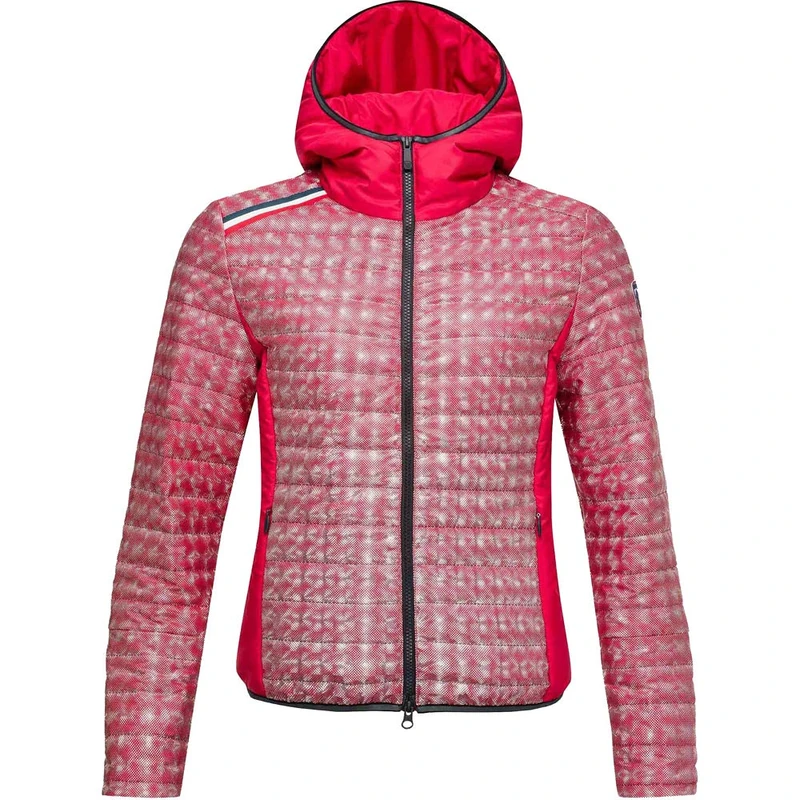 Rossignol Women's Cyrus Silver Hooded Down Jacket - XS