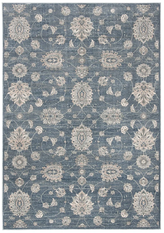 SAFAVIEH Traditional Rug for Living Room, Dining Room, Bedroom - Vintage Collection, Short Pile, in Grey and Neutral, 201 X 279 cm