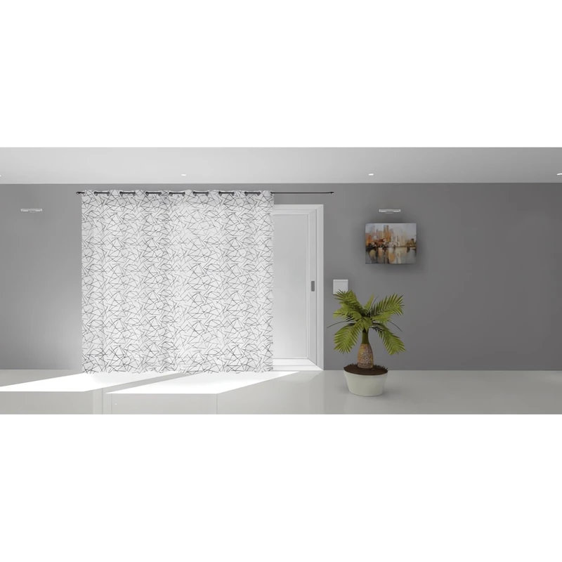 Soleil d'ocre Luc Veil Very Glazed Polyester, White, 280 x 250 cm