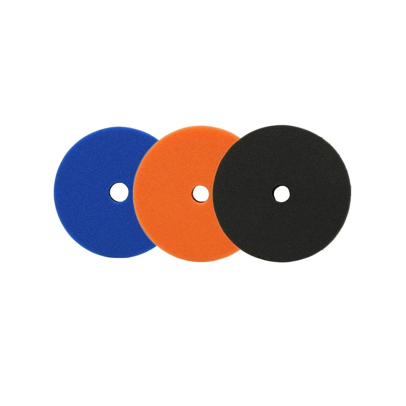 Lake Country 6.5" Hdo Polishing Pad Kit (Blue, Orange, Black)