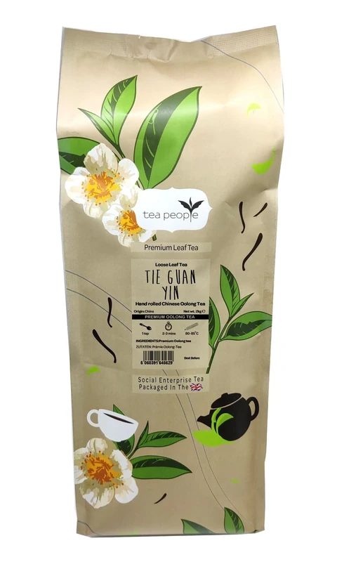 Tea People Tie Guan Yin, 2 Kg Loose Leaf Tea in Large Catering Pack