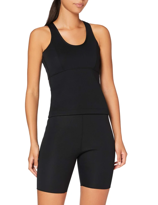 Saunabooster Women's Sweat Top and Trousers Set, womens, SL106, Black, FR : Taille Unique (Taille Fabricant : S/M)