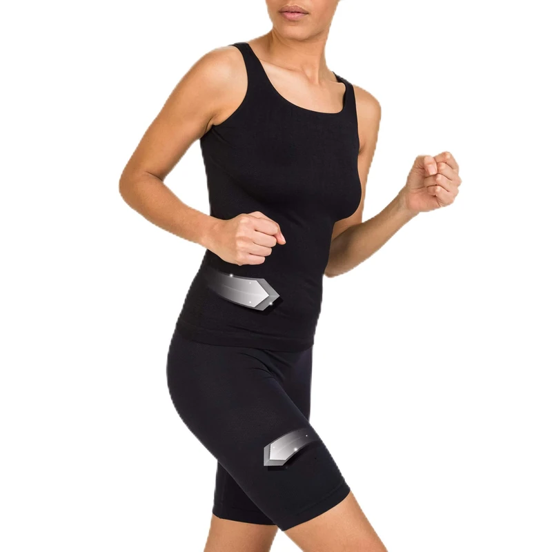 Boostershape Women's Cycling Top, womens, TA105, Black, FR : Taille Unique (Taille Fabricant : S/M)