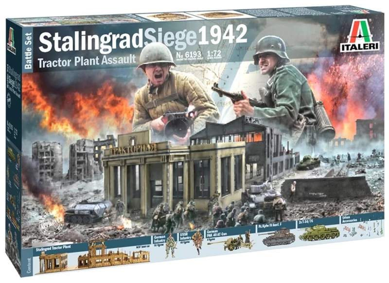ITALERI ITA6193 Stalingrad Model kit, Multicolor